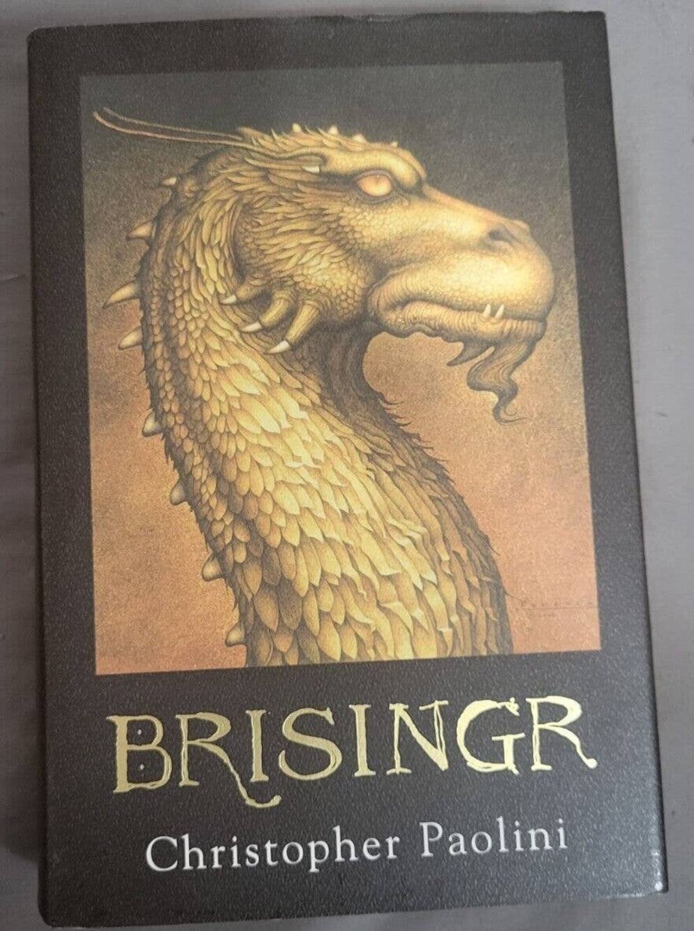 Brisingr Christopher Paolini Book Hardback First Edition